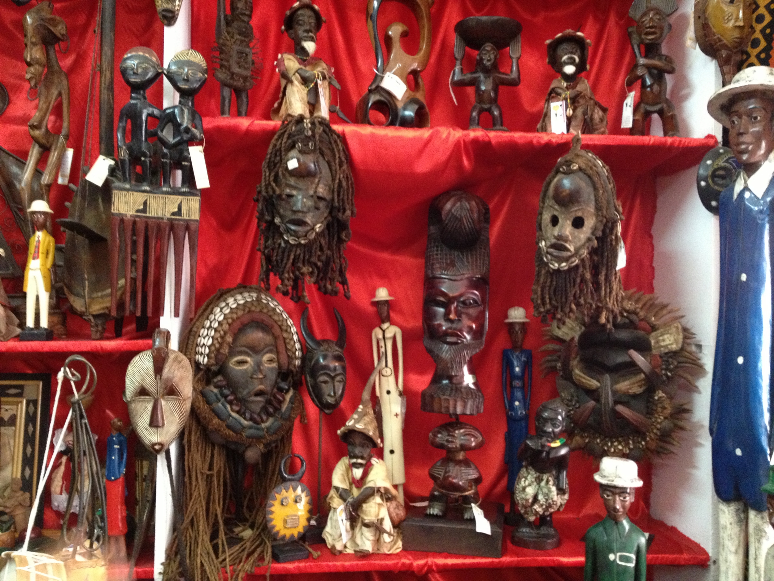 Masques africains - Mindelo, São Vicente, Cap-Vert