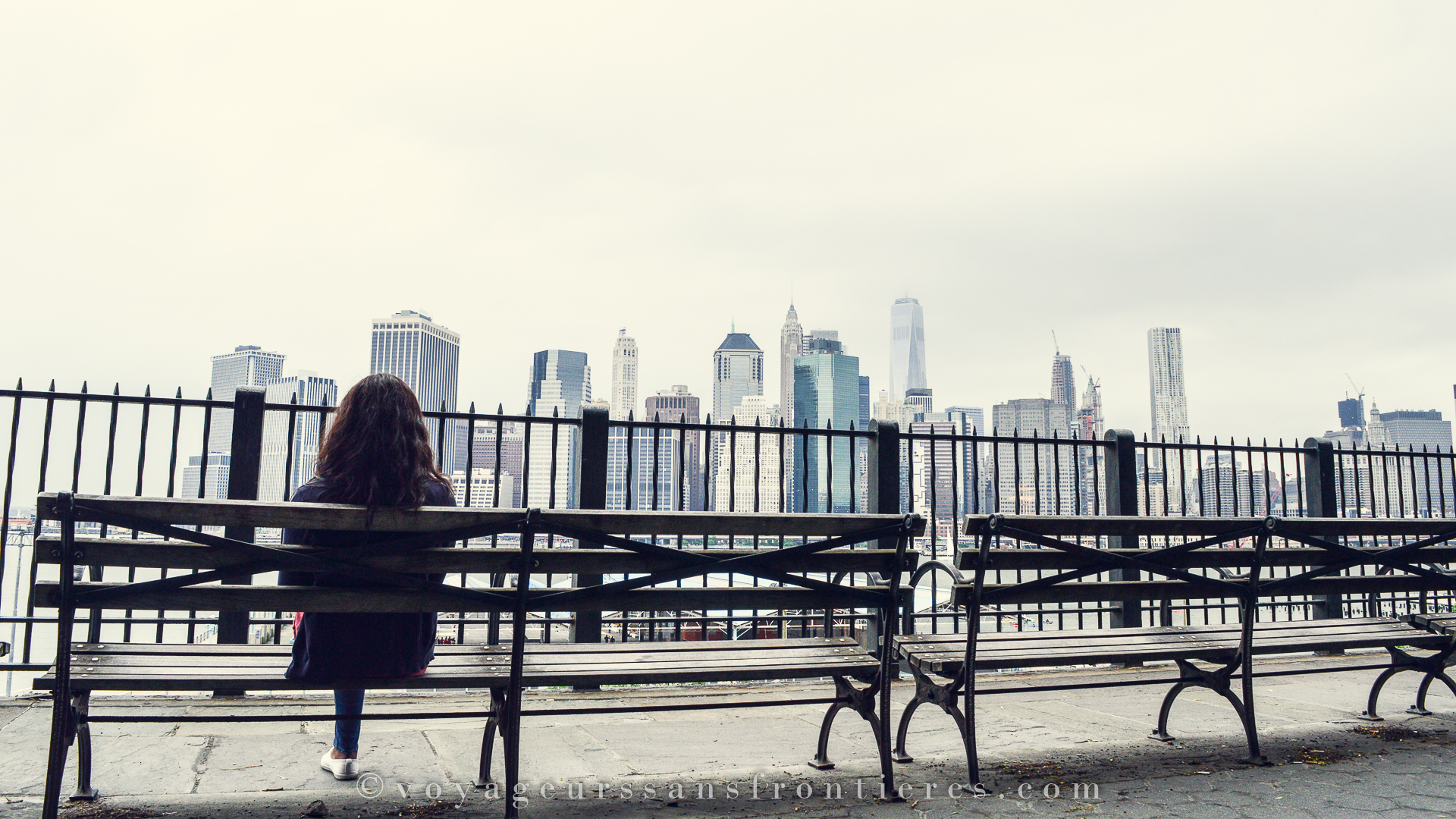View on Manhattan from Brooklyn in New York City - Borderless Travelers